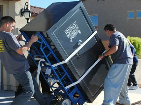 Always have enough help to move a gun safe